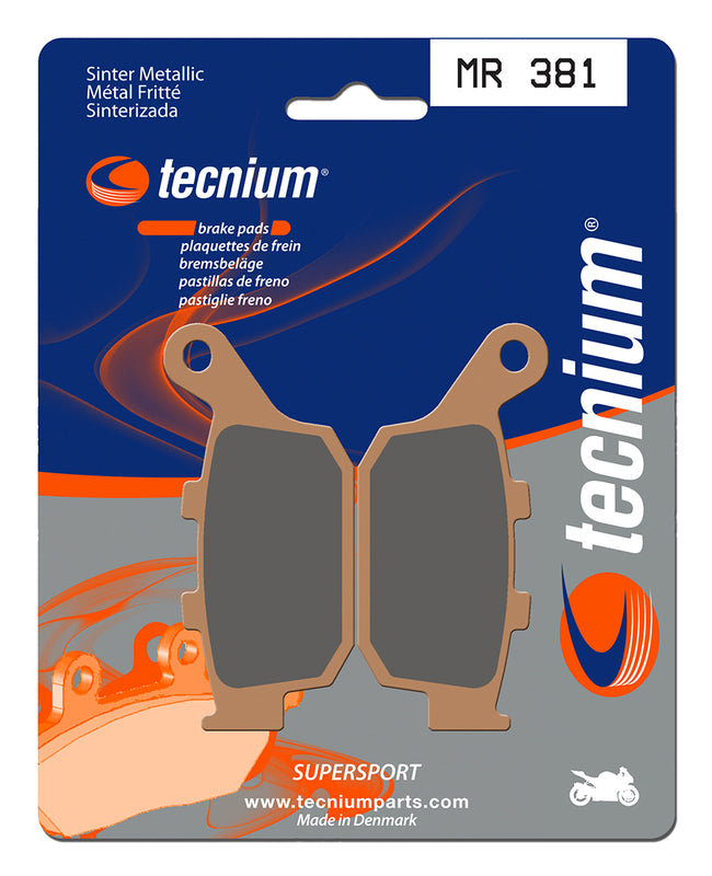 Tecnium Street Performance Sintered Metal Brake Pad - MR 381 1023032