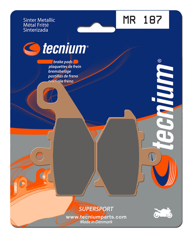 Tecnium Street Performance Sintered Metal Brake Pad - MR187 1023052