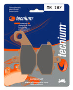 Tecnium Street Performance Sintered Metal Brake Pad - MR187 1023052