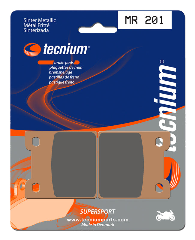 Tecnium Street Performance Sintered Metal Brake Pad - MR201 1023054