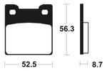 Tecnium Street Performance Sintered Metal Brake Pad - MR201 1023054