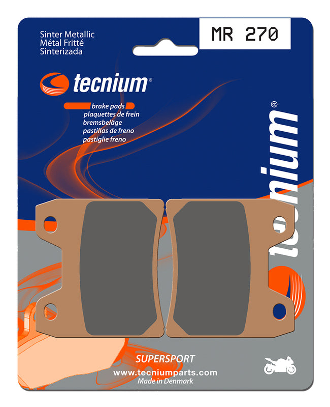 Tecnium Street Performance Sintered Metal Brake Pad - MR270 1023070