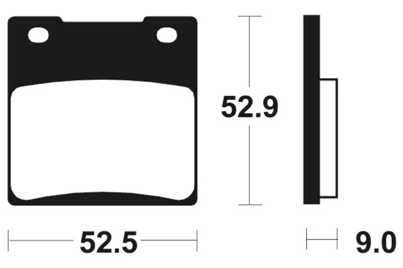 Tecnium Street Performance Sintered Metal Brake Pad - MR56 1023095