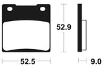 Tecnium Street Performance Sintered Metal Brake Pad - MR56 1023095