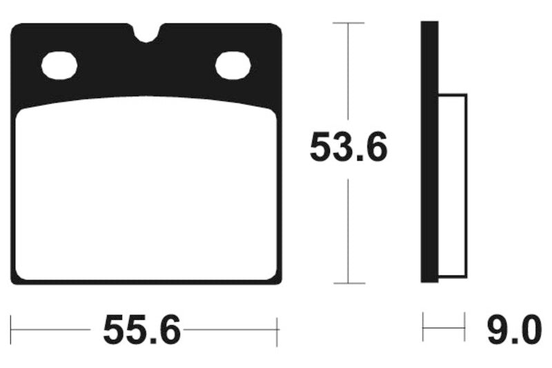 Tecnium Street Performance Sintered Metal Brake Pad - MR6 1023097