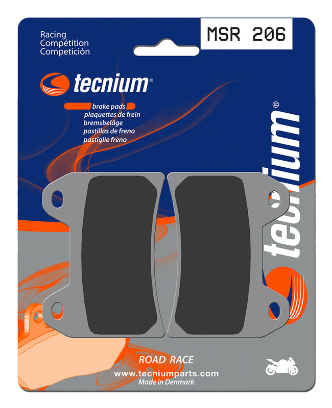 Tecnium Professional Racing Sintered Metal Brake Pads - MSR206 1023157