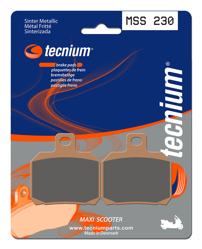 Tecnium Maxi Scooter Sintered Metal Brake Pad - MSS230 1023192