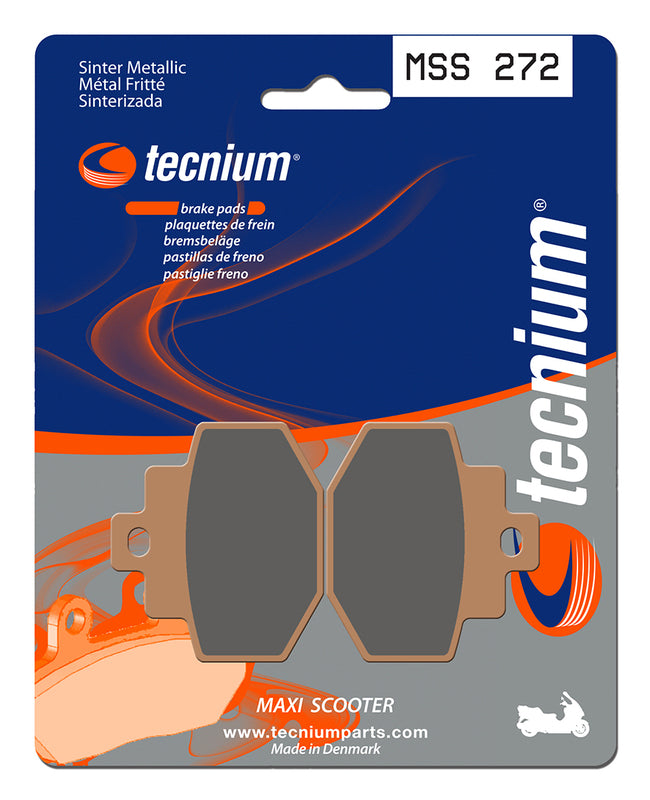 Tecnium Maxi Scooter Sintered Metal Brake Pad - MSS272 1023202