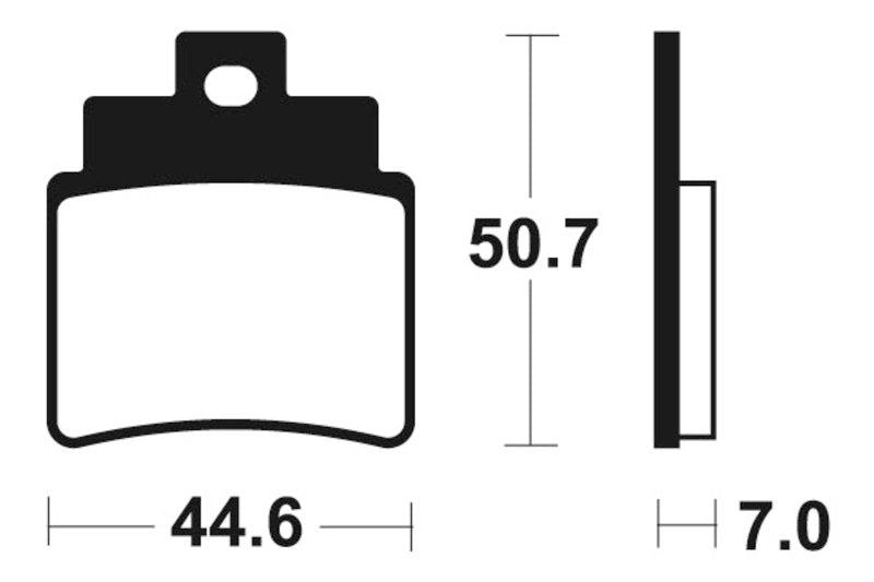 Tecnium Maxi Scooter Sintered Metal Pads - MSS275 1023203