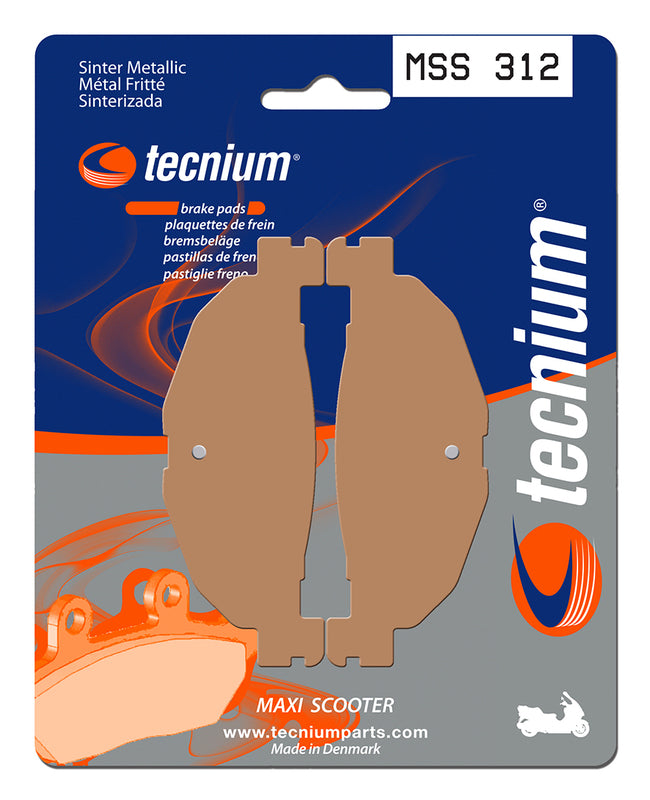 Tecnium Maxi Scooter Sintered Metal Pads - MSS312 1023210