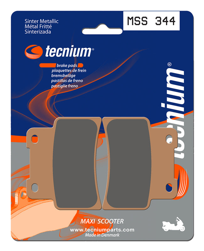 Tecnium Maxi Scooter Sintered Metal Pads - MSS344 1023217