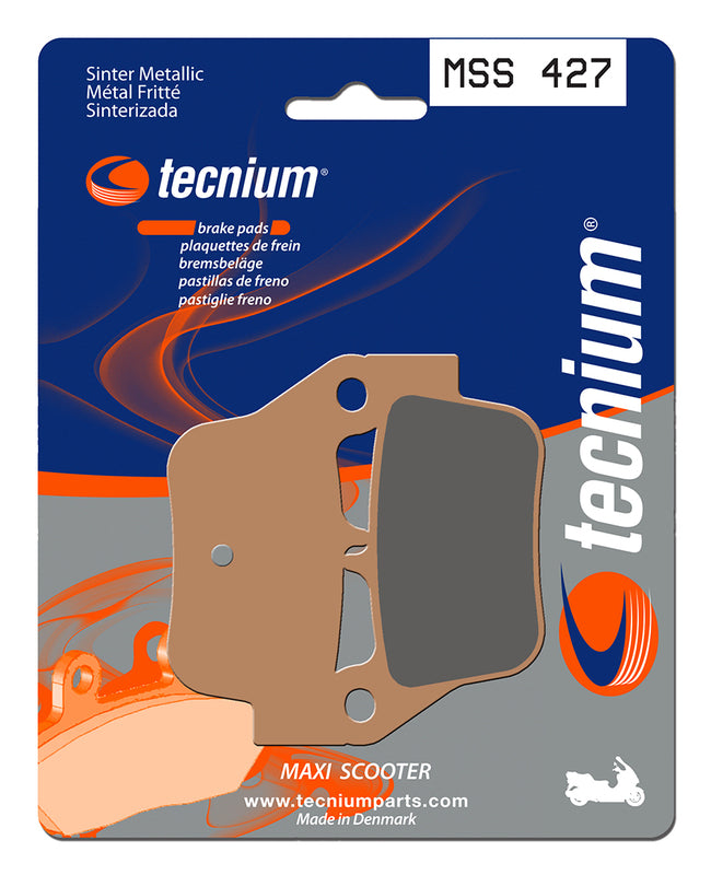 Tecnium Maxi Scooter Sintered Metal Brake Pad - MSS427 1023226