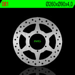 Ng brake disc round 081