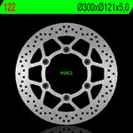 Ng Runda de disc de frână 122