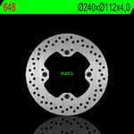 NG Runda de disc de frână 648