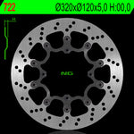 Ng Runda de disc de frână 722