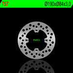 NG BRAKE DISC ROUND 757 