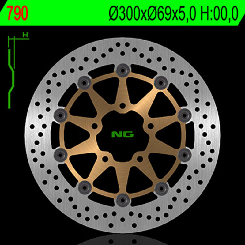 NG Runda de disc de frână 790