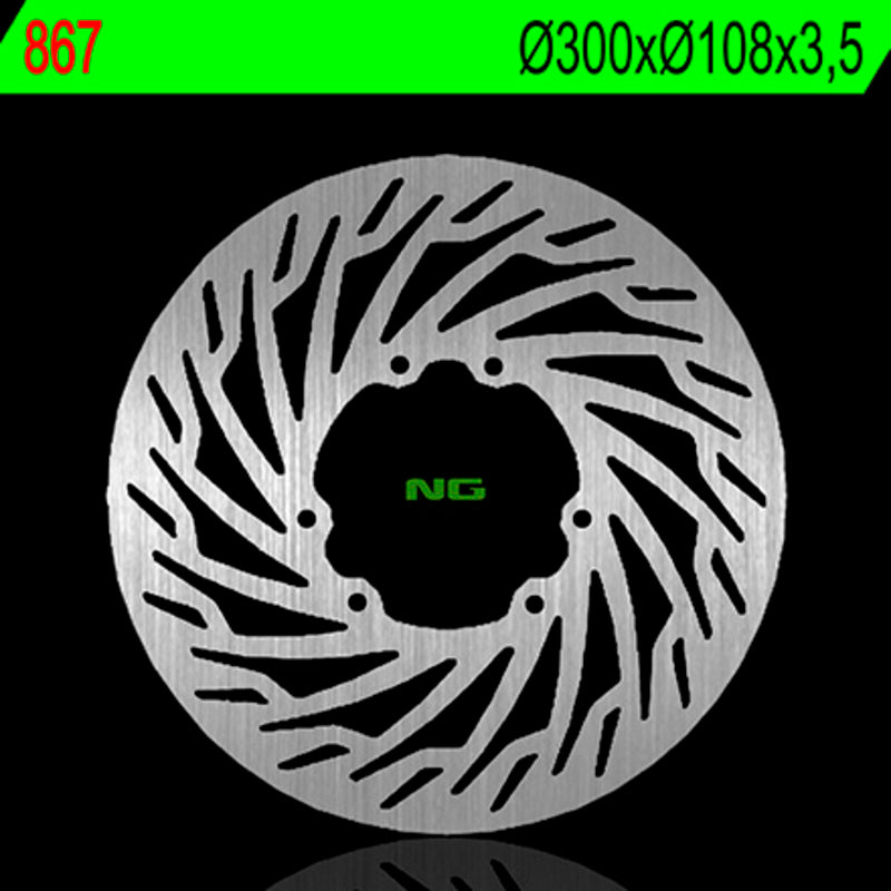 NG Runda de disc de frână 867