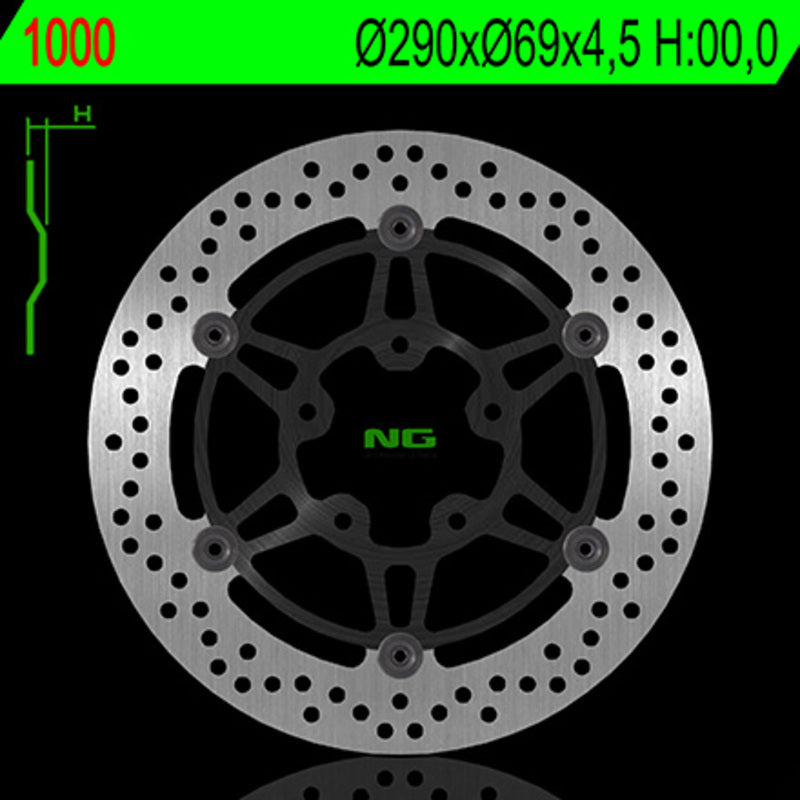 NG Runda de disc de frână 1000