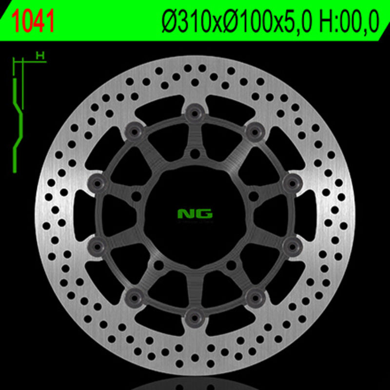 NG Runda de disc de frână 1041