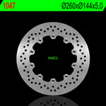 Ng brake disc round 1047