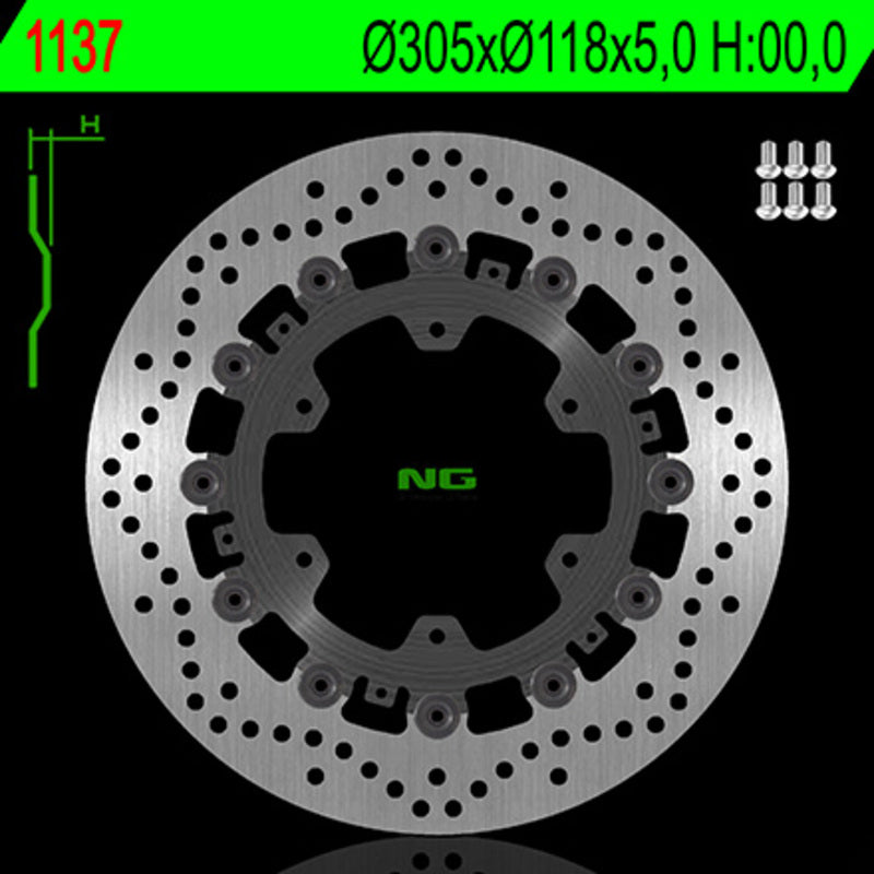 NG Runda de disc de frână 1137