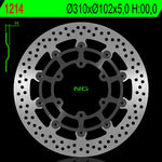 NG Runda de disc de frână 1214