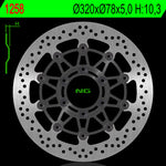 NG Runda de disc de frână 1258