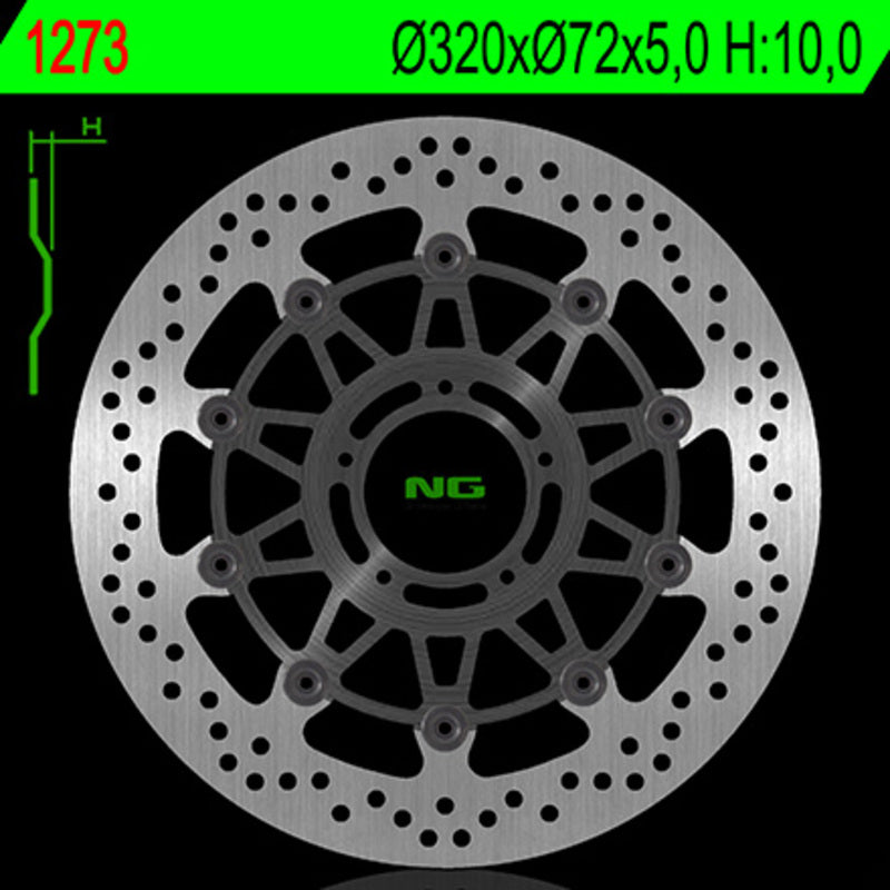 NG Runda de disc de frână 1273