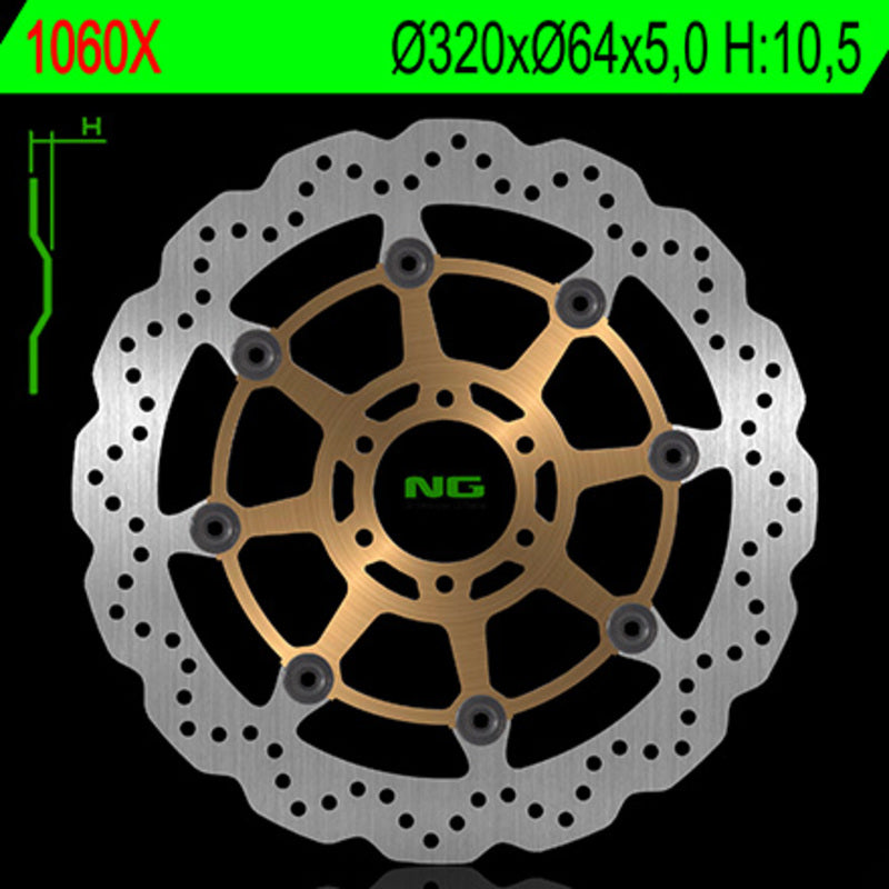 Ng undă de disc de frână 1060x