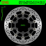 Ng Runda de disc de frână 1214G