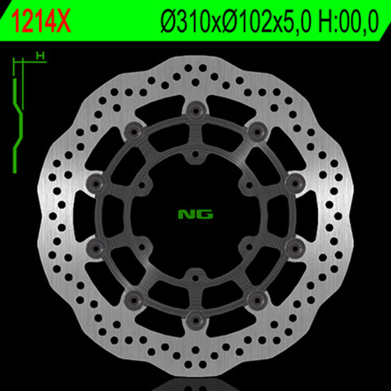 Ng undă de disc de frână 1214x