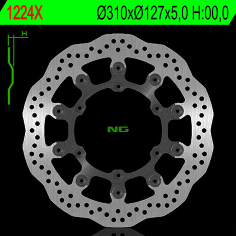 Ng undă de disc de frână 1224x