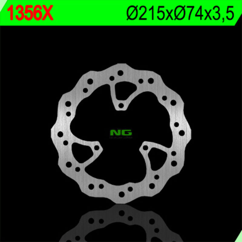 NG BRAKE DISC WAVE 1356X