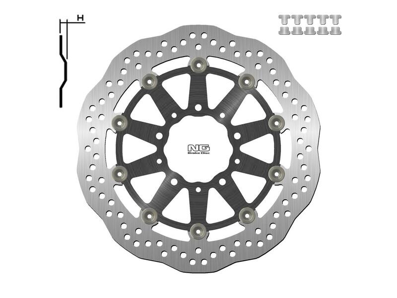 Ng undă de disc de frână 1701xg