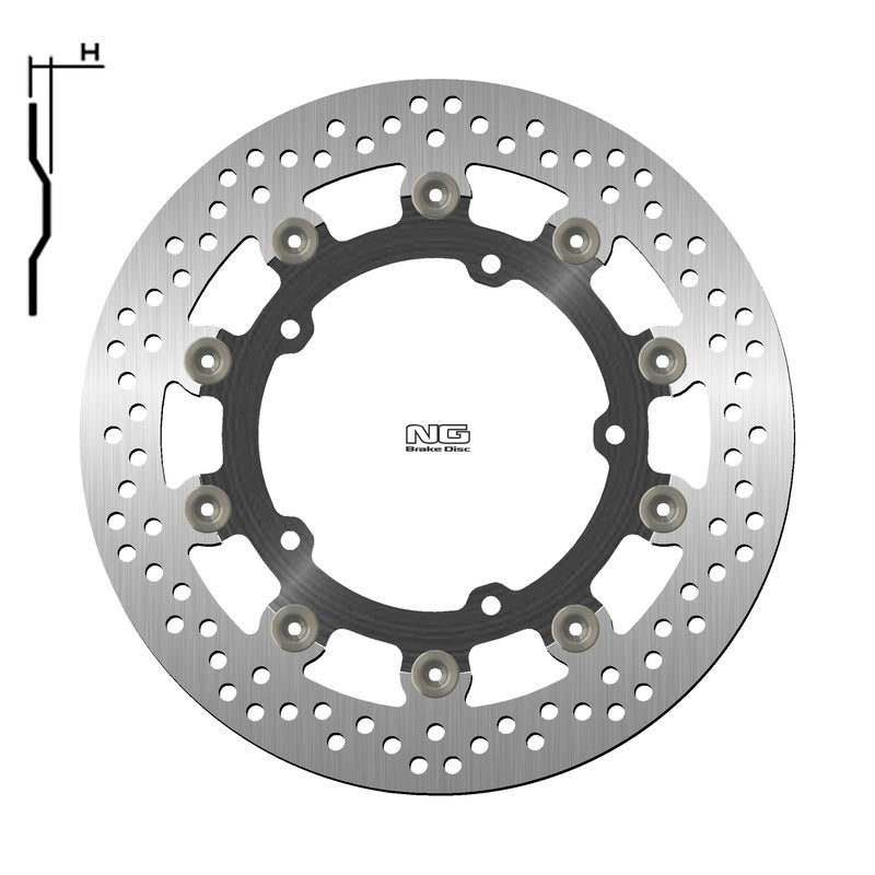 Ng Runda de disc de frână 1786G