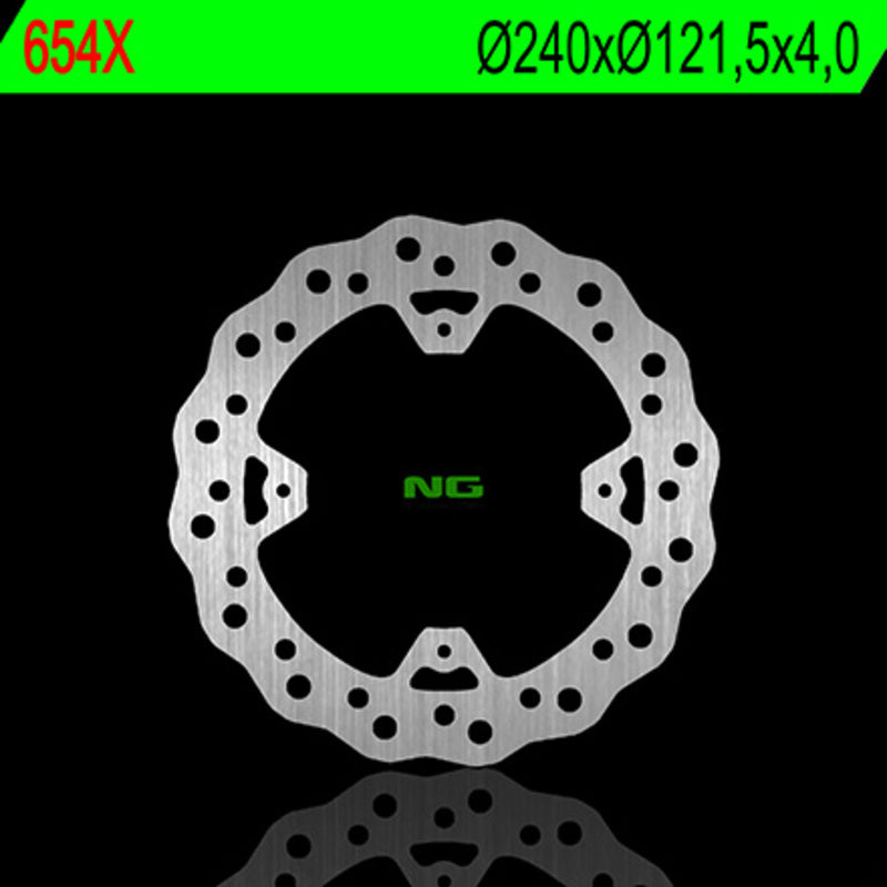 Ng undă de disc de frână 654x