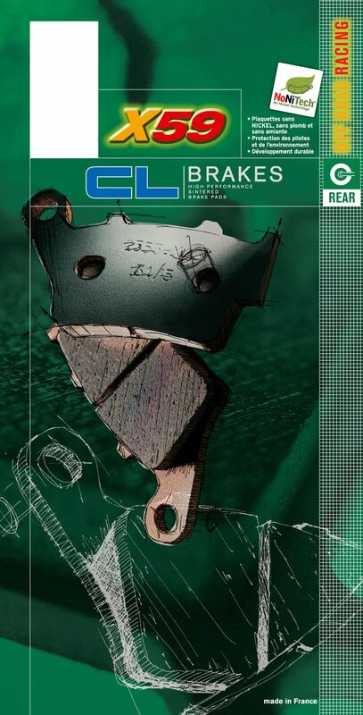 CL BRAKES Plăcuțe de frână din metal sinterizat pentru off-road - 1108X59 1108X59 