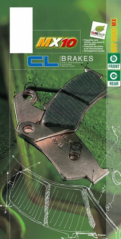 CL BRAKES Off-Road plăcuțe de frână din metal sinterizat - 2352MX10 2352MX10 