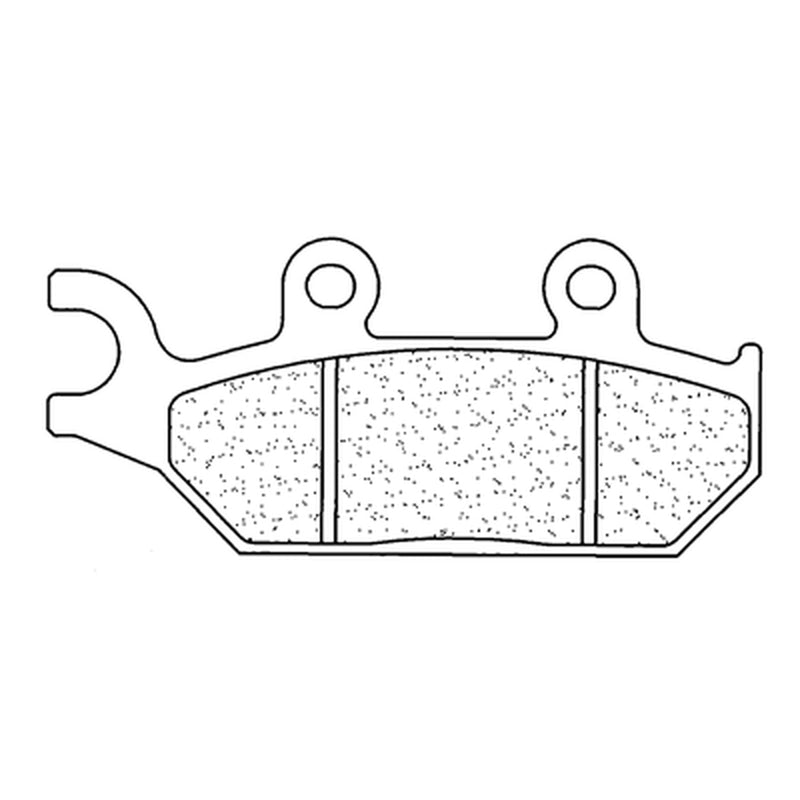 CL BRAKES Stradă Plăcuțe de frână metalice sinterizate - 2360A3+ 2360A3+ 