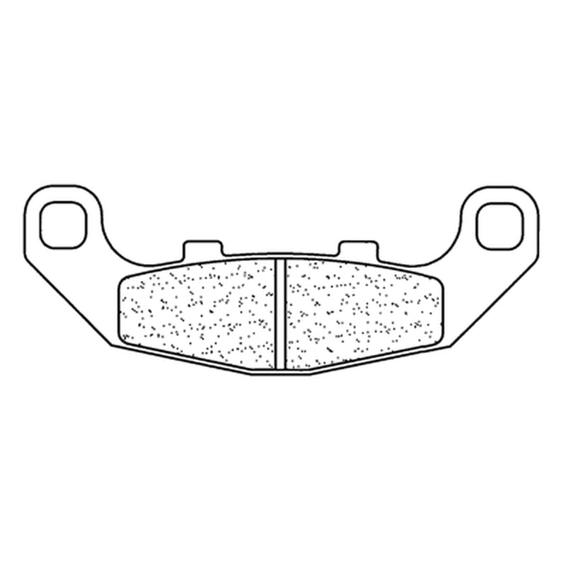 Plăcuțe de frână metalice sinterizate CL BRAKES Street - 2389A3+ 2389A3+ 