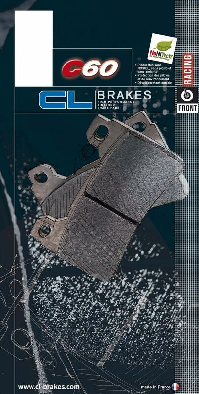 CL BRAKES Racing plăcuțe de frână din metal sinterizat - 2539C60 2539C60 