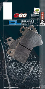 CL BRAKES Racing plăcuțe de frână din metal sinterizat - 1180C60 1180C60 