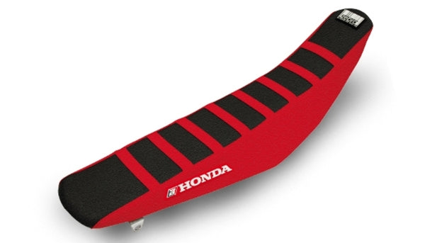 Blackbird Zebra Saddle Cover - Negru/Roșu - Honda CRF250/450R 1147Z