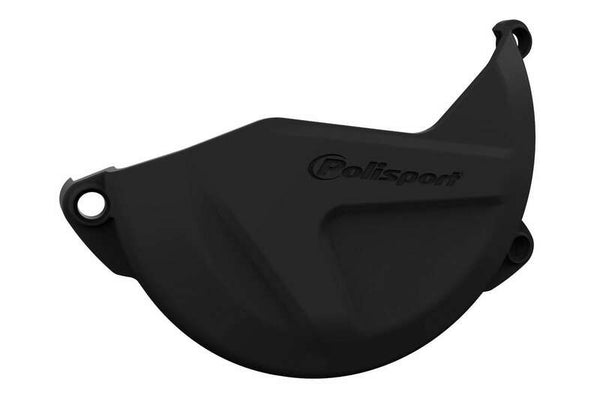 Protecție de acoperire a ambreiajului Policeport Black Kawasaki KX450F 84407001