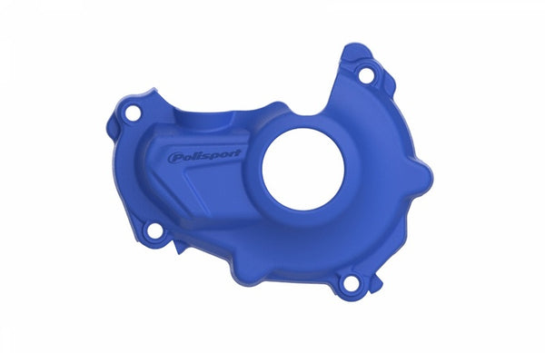 Police Port Ignition Cover Protection Blue Yamaha YZ250 84645002