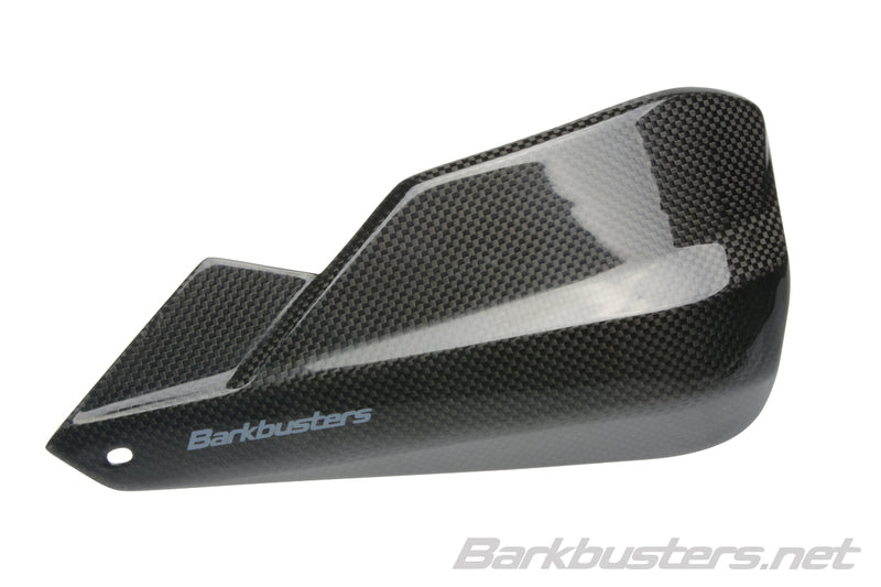 Barkbusters Handsptor de carbon din fibră de carbon autentică BCF-003-01-CF