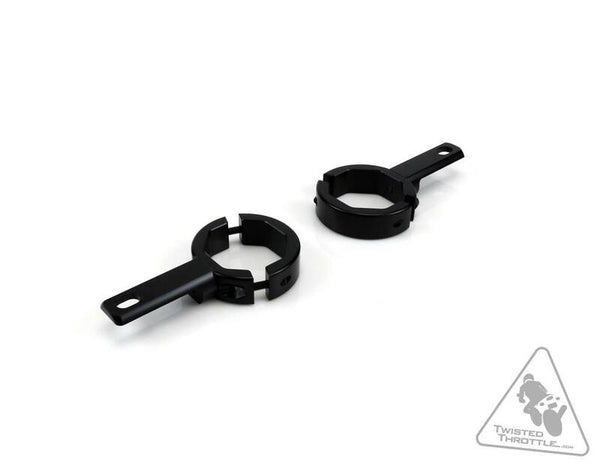 Clip Fork Denali pentru lumini suplimentare - negru Ø39–49 mm lah.00.10600.b