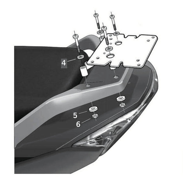 Set de montare Shad Top Master - Daelim D0S310ST